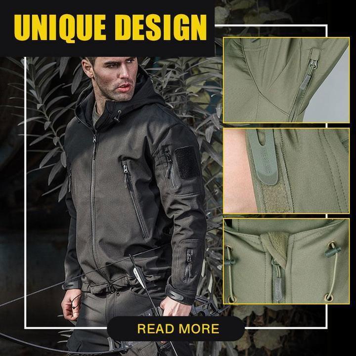 【Pre-sale new autumn and winter models】Outdoor Waterproof Military Tactical Jacket