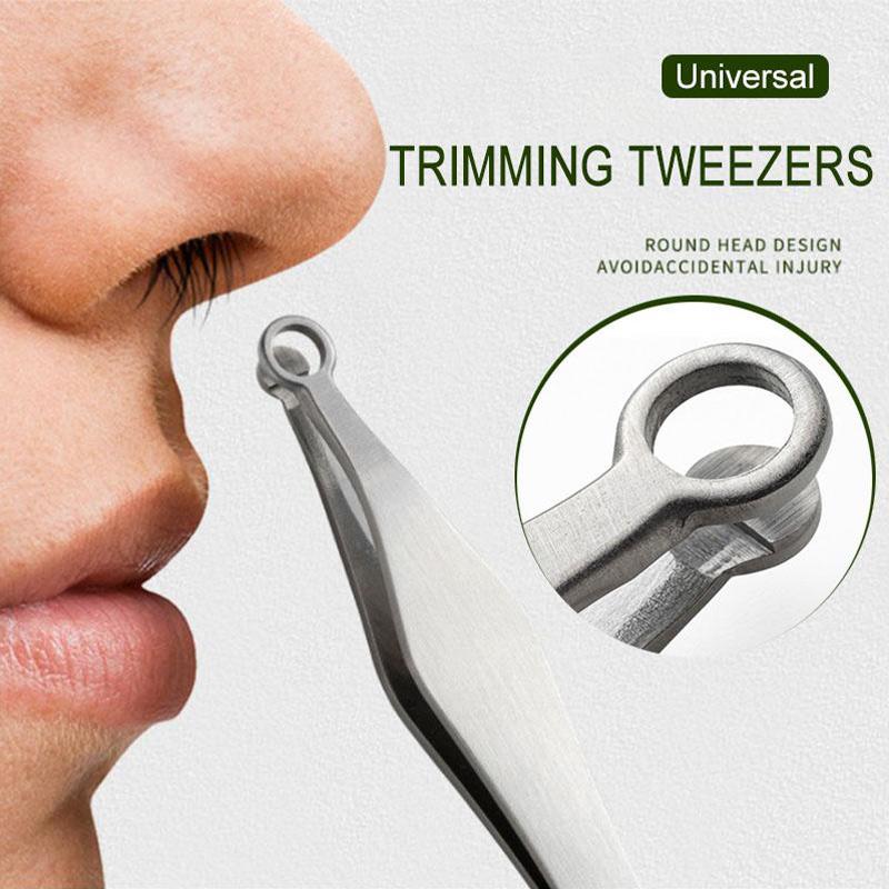 Zezzo® Universal Nose Hair Trimming Tweezers