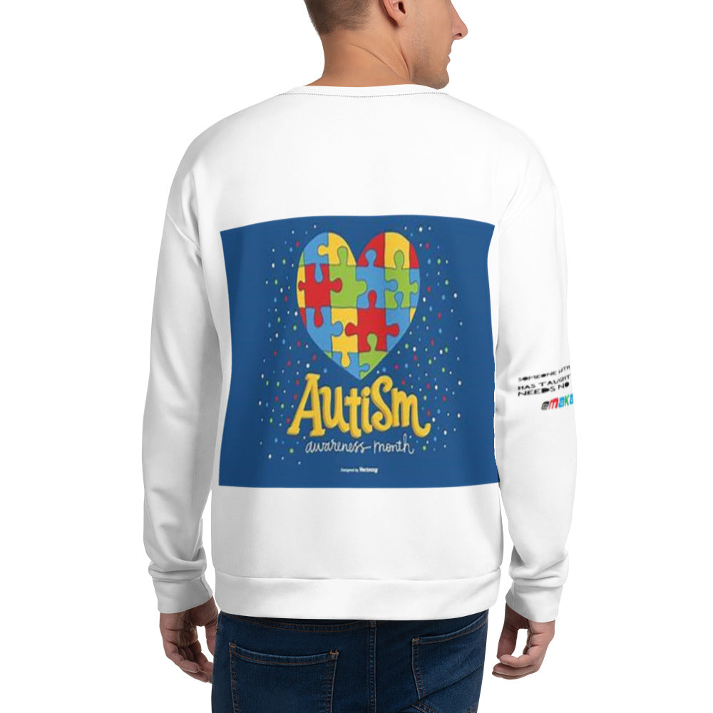 Unisex Sweatshirt April is Autism Awareness Month