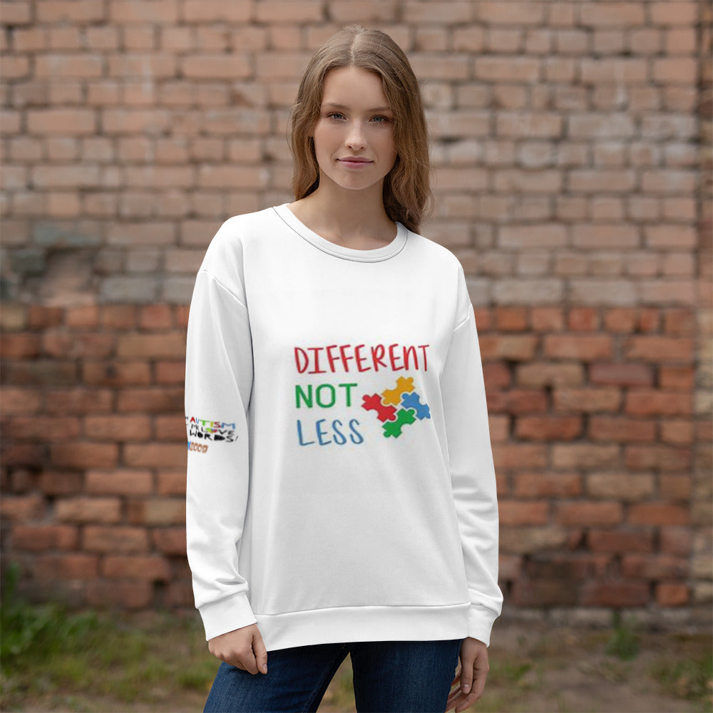 Unisex Sweatshirt Autism Different Not Less