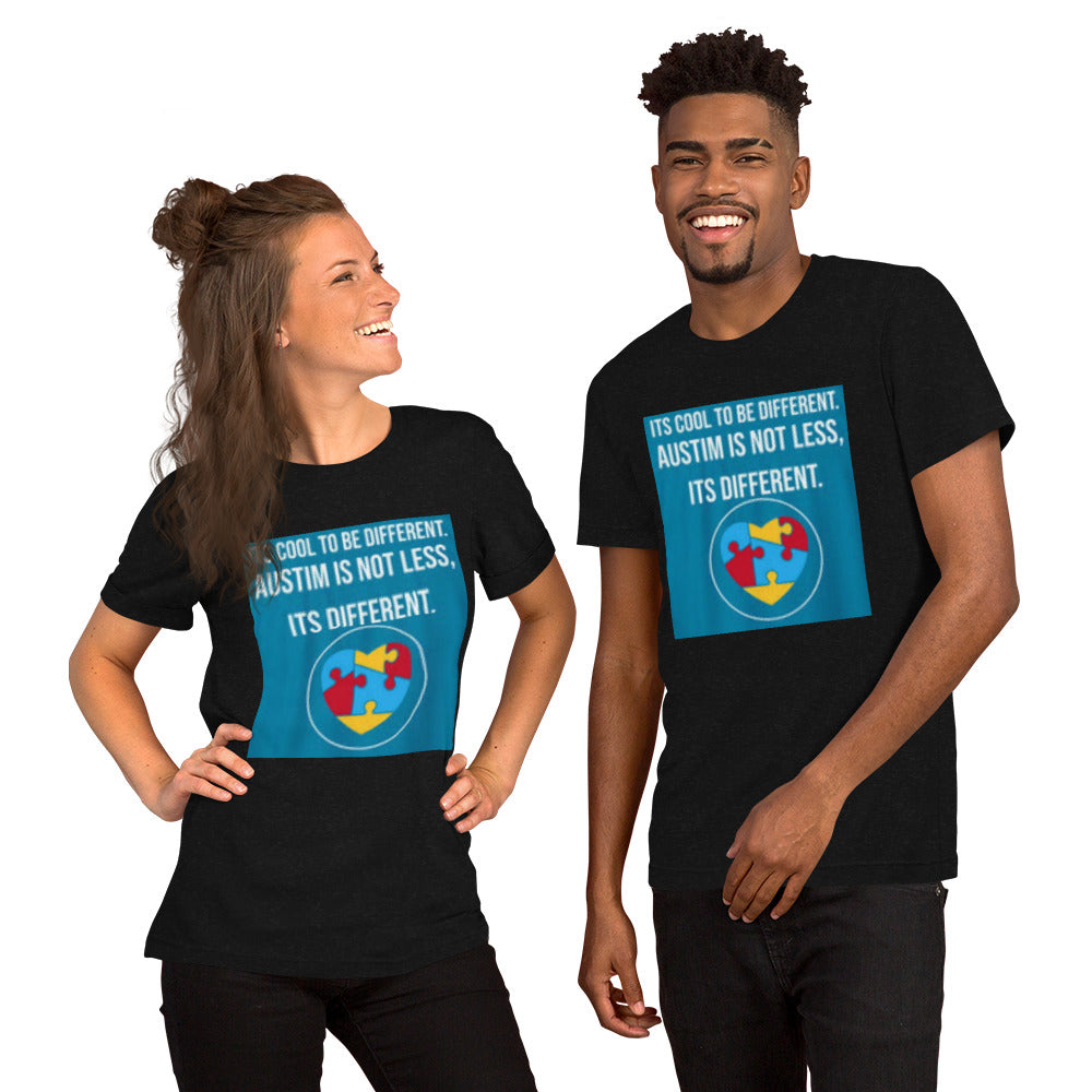 Short-Sleeve Unisex T-Shirt "It's Cool To be Different"