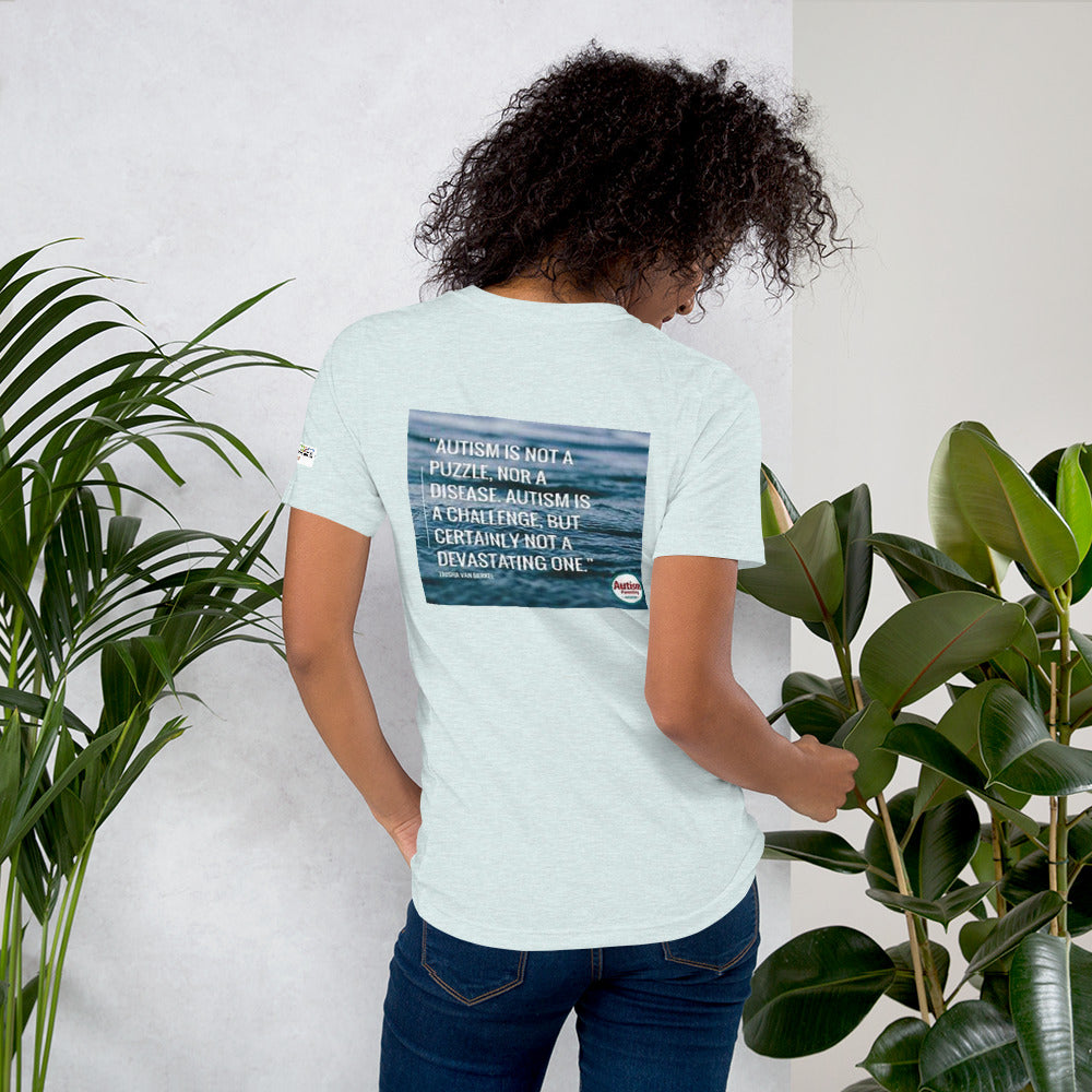 Short-Sleeve Unisex T-Shirt Autism Is Not A Puzzle