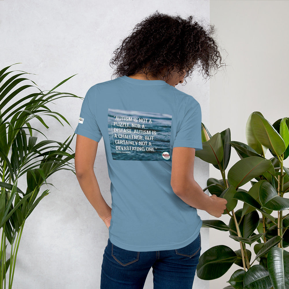 Short-Sleeve Unisex T-Shirt Autism Is Not A Puzzle