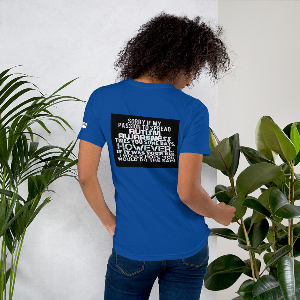 Short-Sleeve Unisex T-Shirt AUTISM Awareness